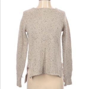 Willi Smith Size S Beige Wool Pullover Sweater.